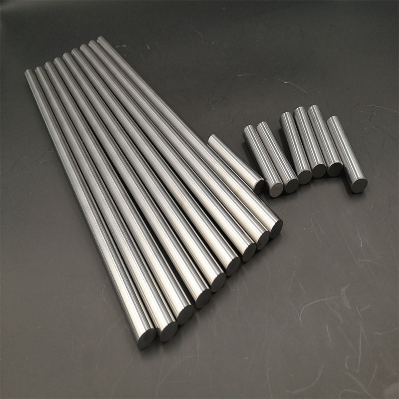 Carbide rods with Weldon flats