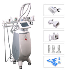 6 IN 1 Cryo Vaccum Roller Lipo Laser RF Machine
