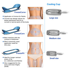 360 Degree Cooling Cryo Weight Loss Machine Cryotherapy Slimming Machine