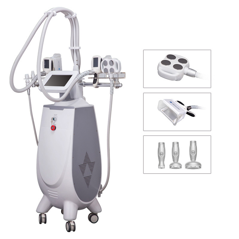3 Handles Cryolipolyse Slimming Beauty Machine / Vacuum Rf Radio Frequency For Weight Loss