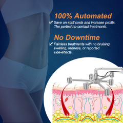 Non-Invasive 6D Laser Fats Beauty Machine Lipolysis Green Light Lipo Cold Laser 532Nm For Fat Loss