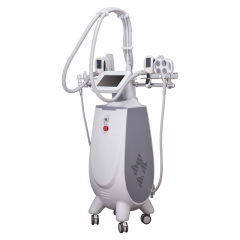 3 Handles Cryolipolyse Slimming Beauty Machine / Vacuum Rf Radio Frequency For Weight Loss