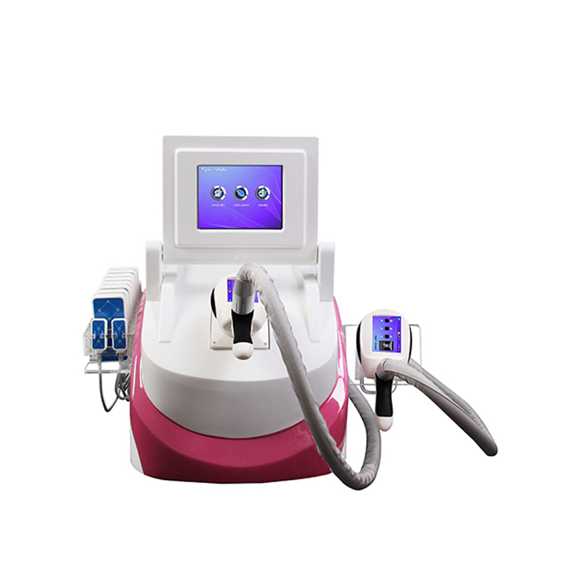 3 in 1 Cryotherapy Laser Lipo Vavuum Roller Body Fat Freezing Machine