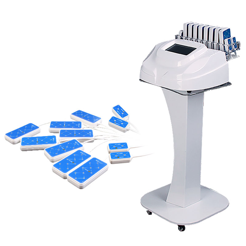 Double Wave Lipo Laser Machine 12 Pads Lipolaser In 650nm 980nm Mini Lipo Laser Slimming