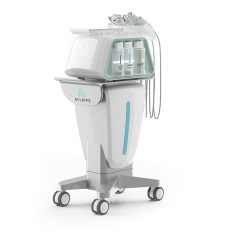 Korean Hydro Facial Dermabrasion Diamond Microdermabrasion Beauty Salon Machine Skin Care Device Aqua Peel Machine White OEM ODM