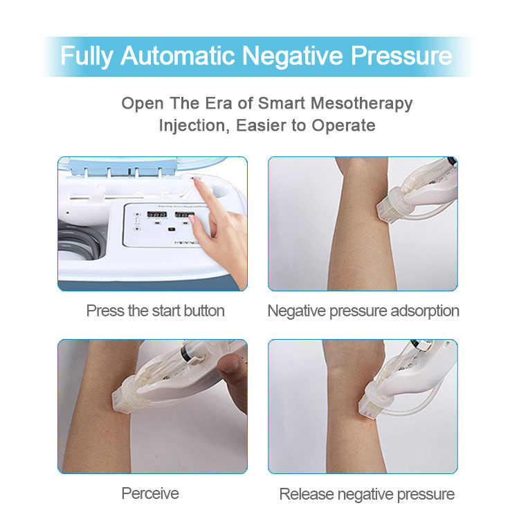Portable Mesotherapy Gun 9 Pins Meso Injector Water Machine For Salon Use