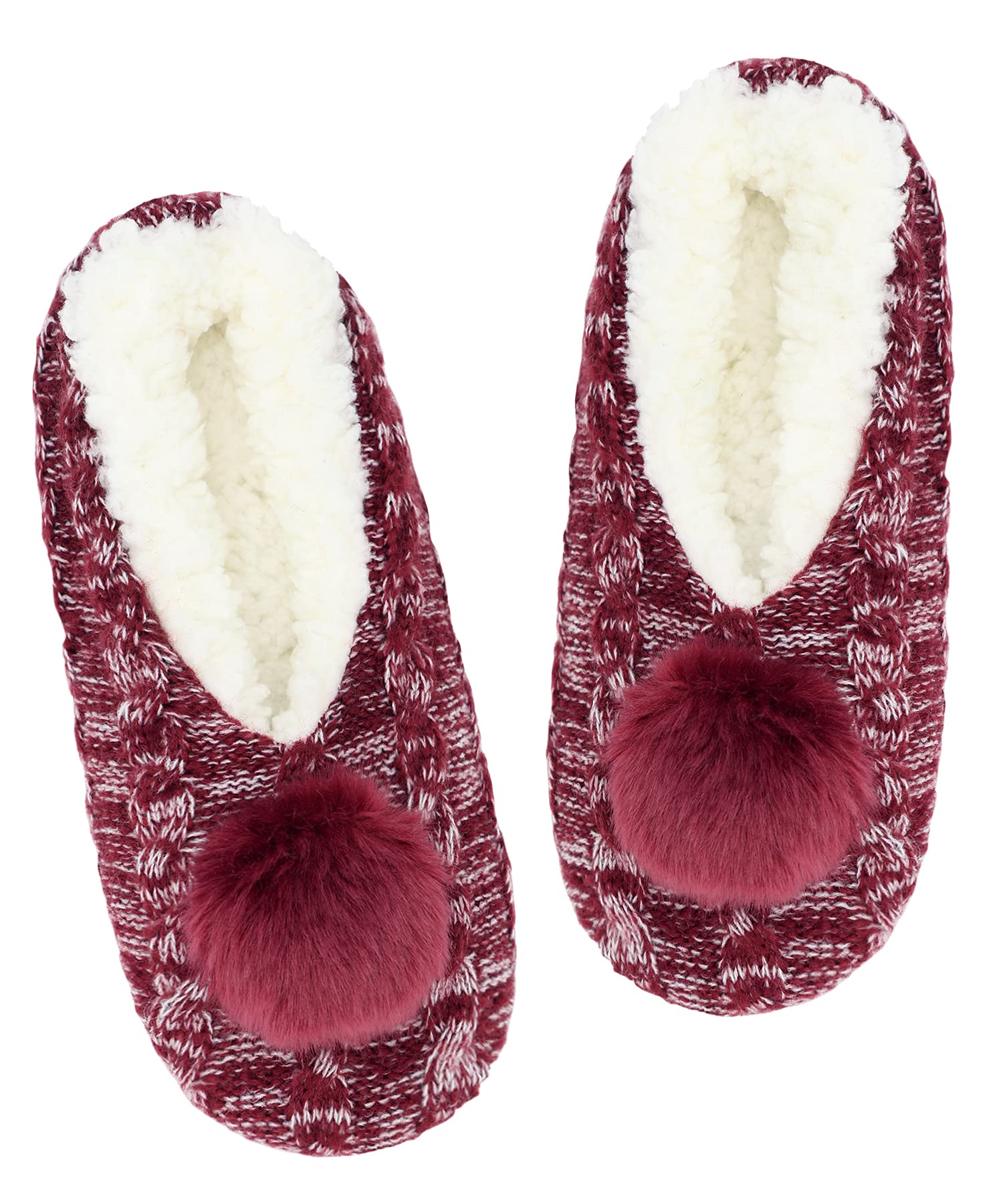 YFS-09 Slipper Socks with Grippers for Women Socks for Women Home Sleeping Winter Socks