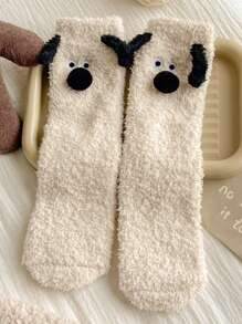 YFS-010 Slipper Socks with Grippers for Women Socks for Women Home Sleeping Winter Socks