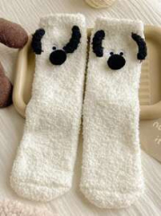 YFS-010 Slipper Socks with Grippers for Women Socks for Women Home Sleeping Winter Socks