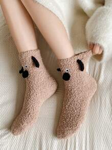 YFS-010 Slipper Socks with Grippers for Women Socks for Women Home Sleeping Winter Socks