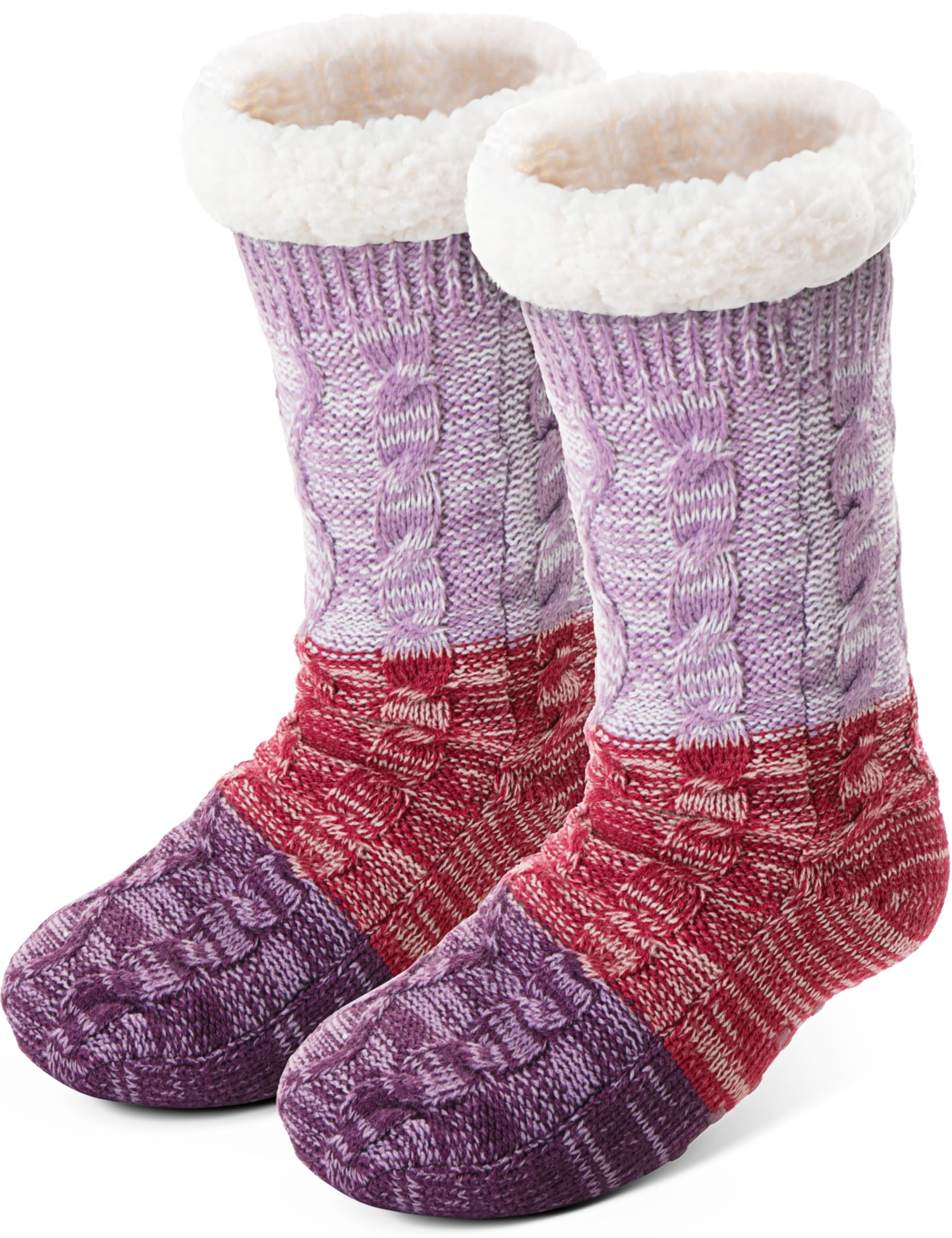 YFS-13 Slipper Socks with Grippers for Women Socks for Women Home Sleeping Winter Socks