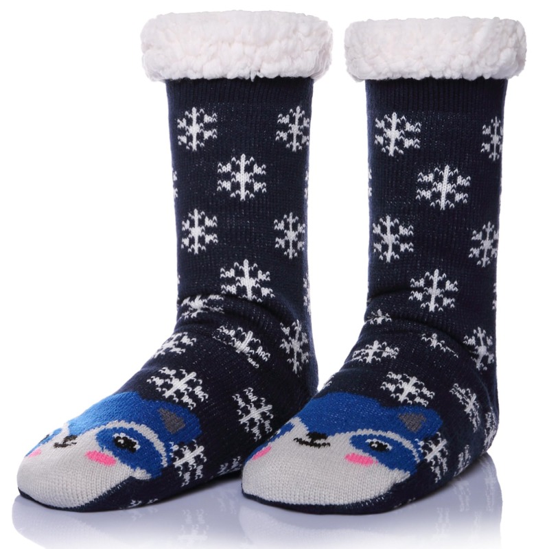 YFS-12 Slipper Socks with Grippers for Women Socks for Women Home Sleeping Winter Socks