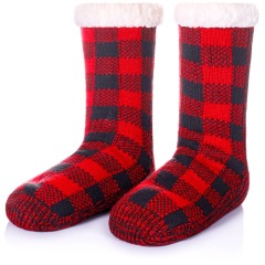 YFS-12 Slipper Socks with Grippers for Women Socks for Women Home Sleeping Winter Socks