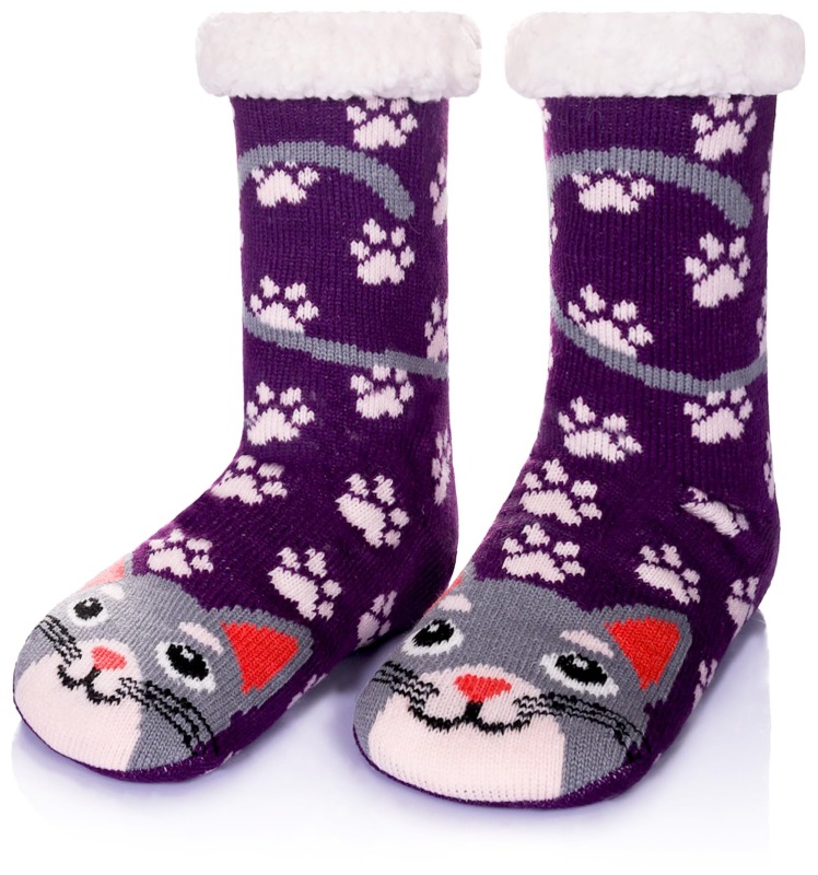 YFS-12 Slipper Socks with Grippers for Women Socks for Women Home Sleeping Winter Socks