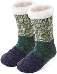 YFS-13 Slipper Socks with Grippers for Women Socks for Women Home Sleeping Winter Socks