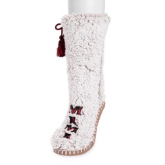 YFS-11 Slipper Socks with Grippers for Women Socks for Women Home Sleeping Winter Socks