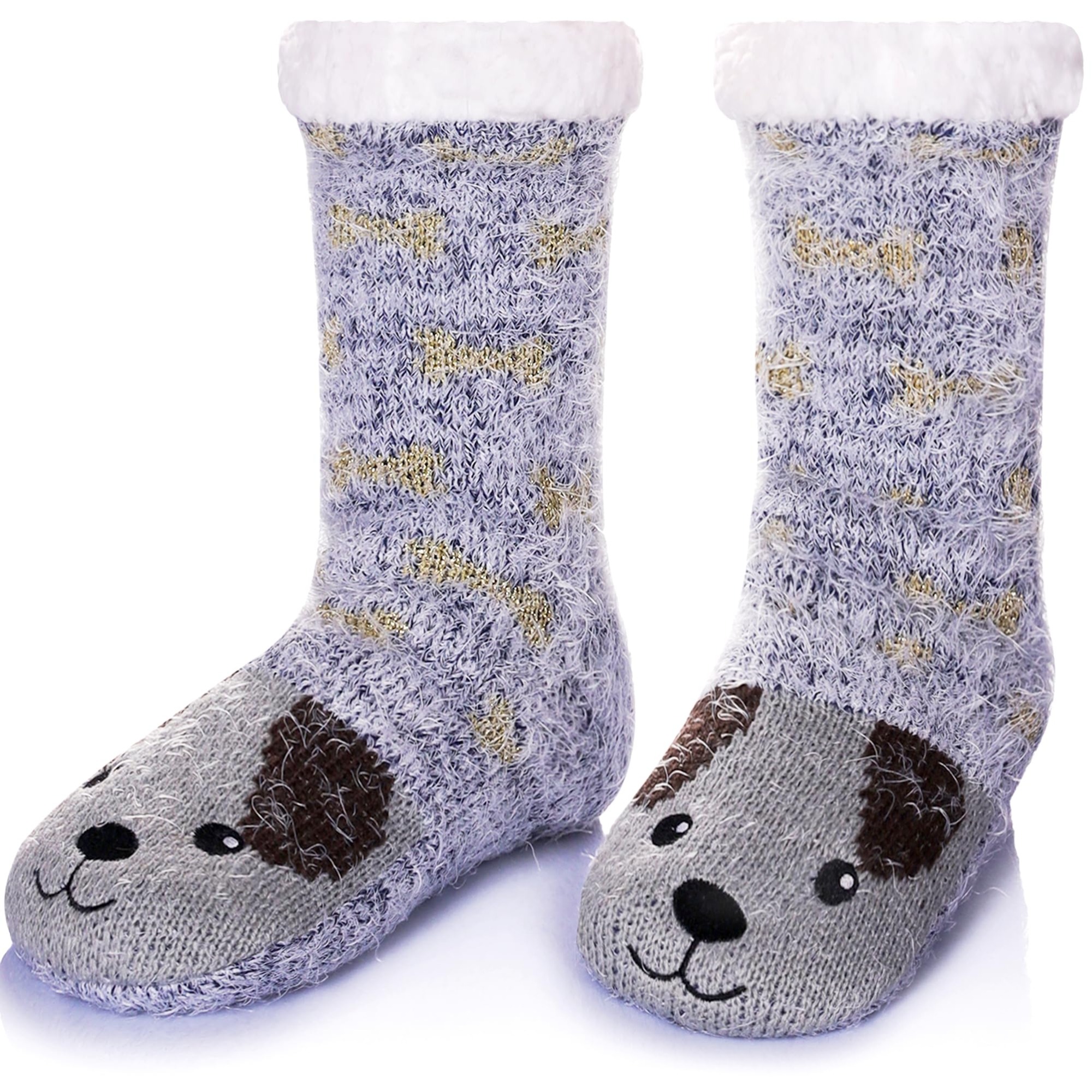 YFS-12 Slipper Socks with Grippers for Women Socks for Women Home Sleeping Winter Socks