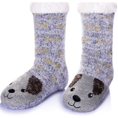 YFS-12 Slipper Socks with Grippers for Women Socks for Women Home Sleeping Winter Socks