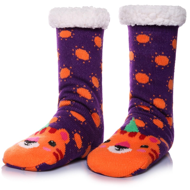 YFS-12 Slipper Socks with Grippers for Women Socks for Women Home Sleeping Winter Socks