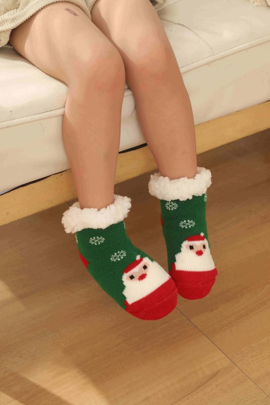 YFS-19 Slipper Socks with Grippers for Women Socks for Women Home Sleeping Winter Socks