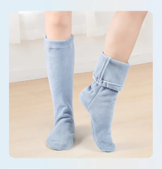 YFS-21 Slipper Socks with Grippers for Women Socks for Women Home Sleeping Winter Socks