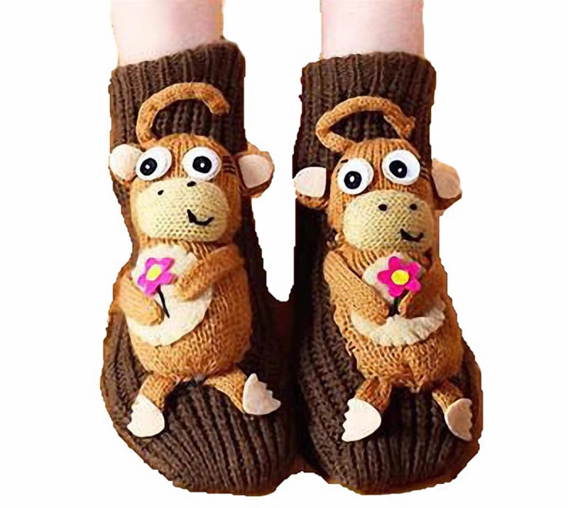 YFS-20 Slipper Socks with Grippers for Women Socks for Women Home Sleeping Winter Socks