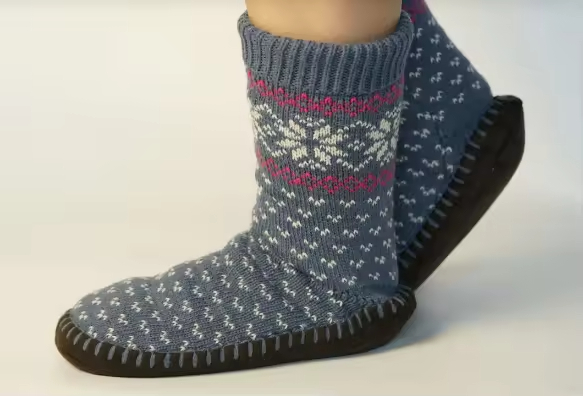 YFS-23 Slipper Socks with Grippers for Women Socks for Women Home Sleeping Winter Socks