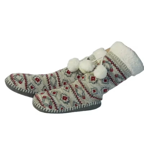 YFS-22 Slipper Socks with Grippers for Women Socks for Women Home Sleeping Winter Socks