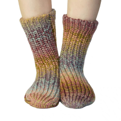 YFS-25 Slipper Socks with Grippers for Women Socks for Women Home Sleeping Winter Socks