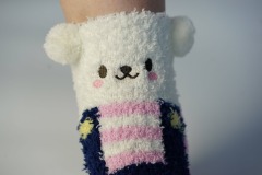 YFS-26 Slipper Socks with Grippers for Women Socks for Women Home Sleeping Winter Socks