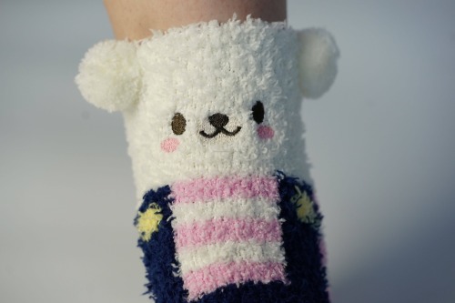 YFS-26 Slipper Socks with Grippers for Women Socks for Women Home Sleeping Winter Socks