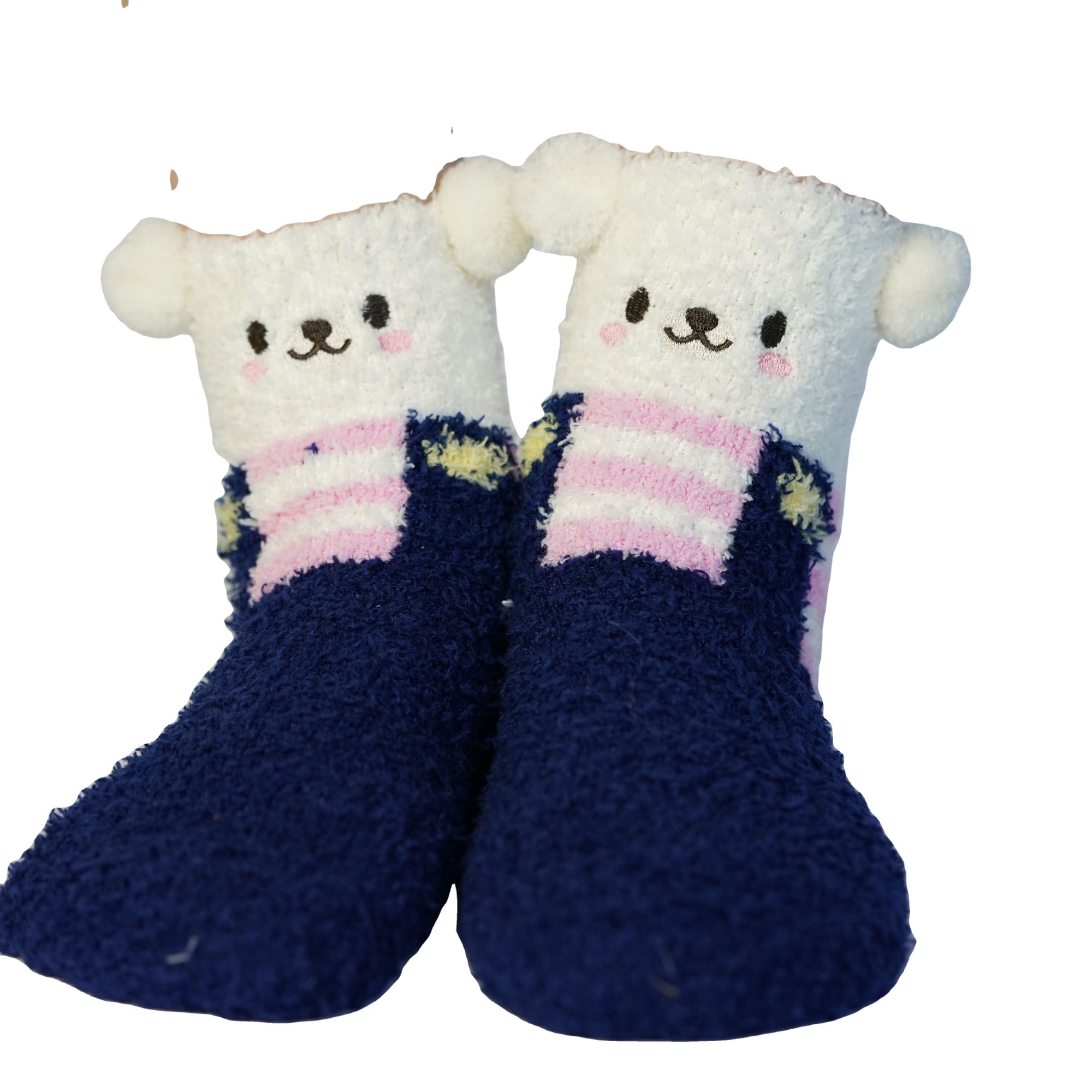 YFS-26 Slipper Socks with Grippers for Women Socks for Women Home Sleeping Winter Socks