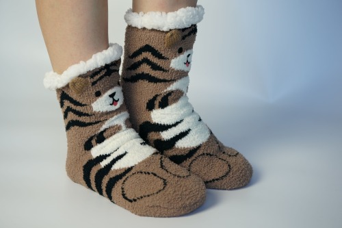 YFS-27 Slipper Socks with Grippers for Women Socks for Women Home Sleeping Winter Socks