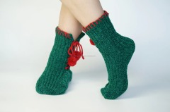 YFS-29 Slipper Socks with Grippers for Women Socks for Women Home Sleeping Winter Socks