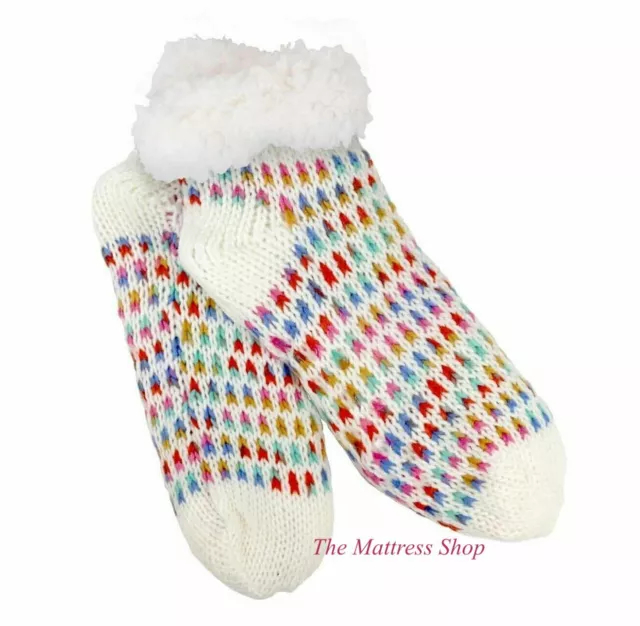 YFS-30 Slipper Socks with Grippers for Women Socks for Women Home Sleeping Winter Socks