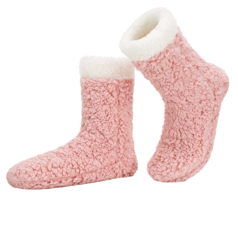 YFS-32 Slipper Socks with Grippers for Women Socks for Women Home Sleeping Winter Socks