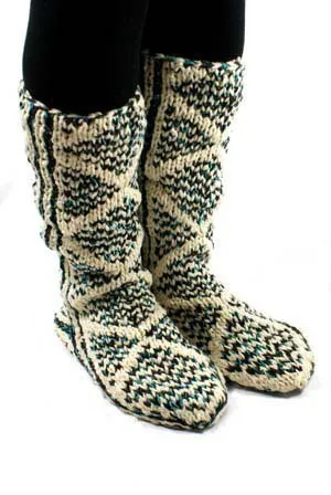 YFS-39 Slipper Socks with Grippers for Women Socks for Women Home Sleeping Winter Socks