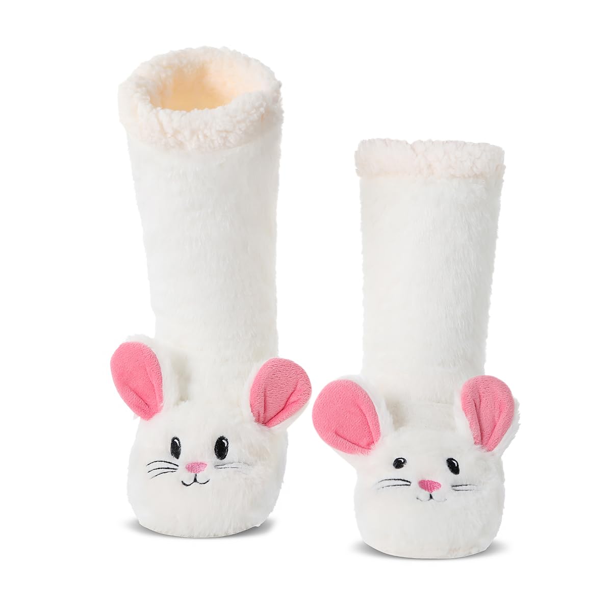 YFS-36 Slipper Socks with Grippers for Women Socks for Women Home Sleeping Winter Socks