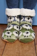 YFS-38 Slipper Socks with Grippers for Women Socks for Women Home Sleeping Winter Socks