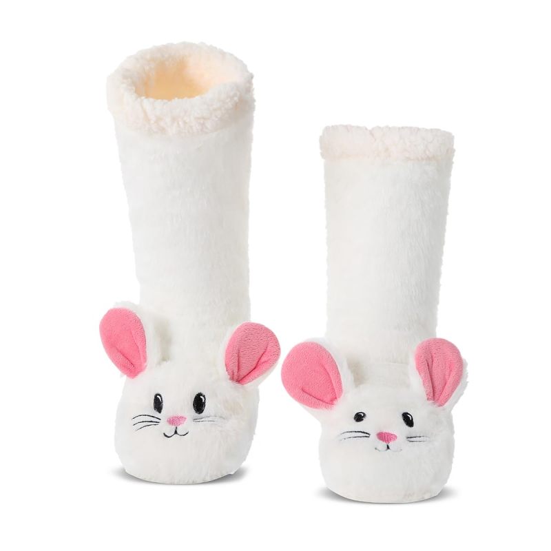 YFS-36 Slipper Socks with Grippers for Women Socks for Women Home Sleeping Winter Socks