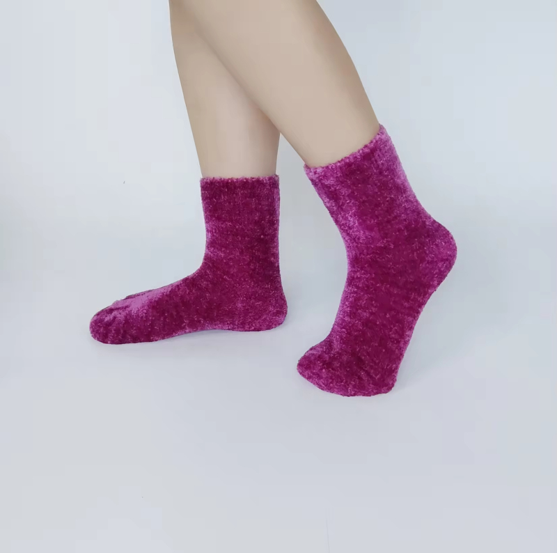 YFS-35 Slipper Socks with Grippers for Women Socks for Women Home Sleeping Winter Socks