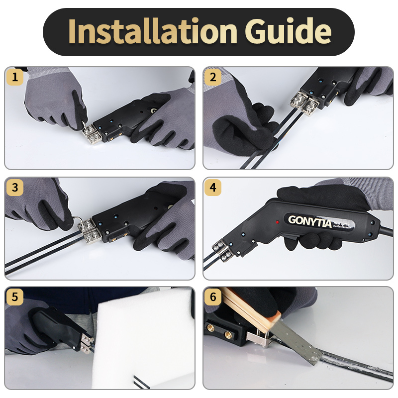 GONYTIA 3 Blades Hot Knife Foam Cutter