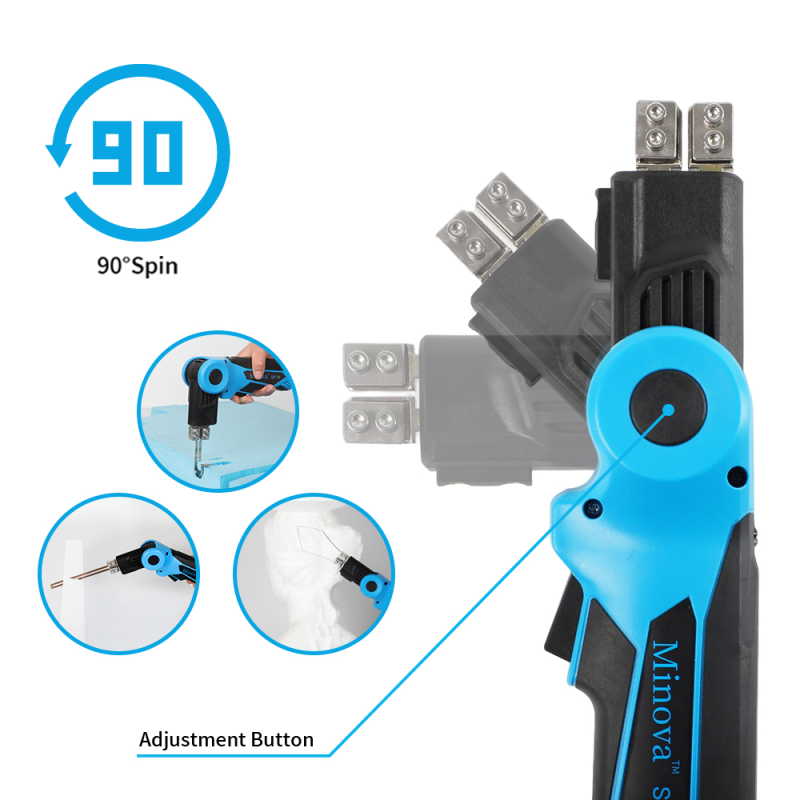 MINOVA Rotatable Hot Knife Foam Cutter SP7H