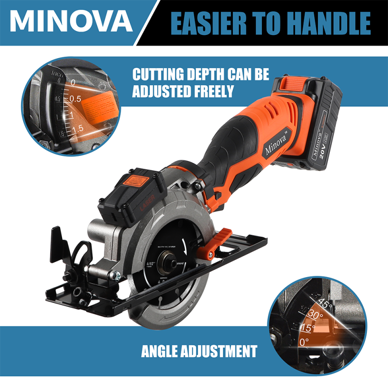 MINOVA Cordless Circular Saw SP02