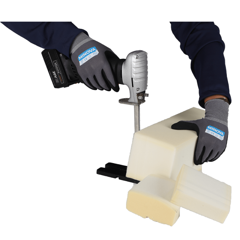 MINOVA KD03A/D Cordless Upholstery Foam Saw With Toolbox 12"