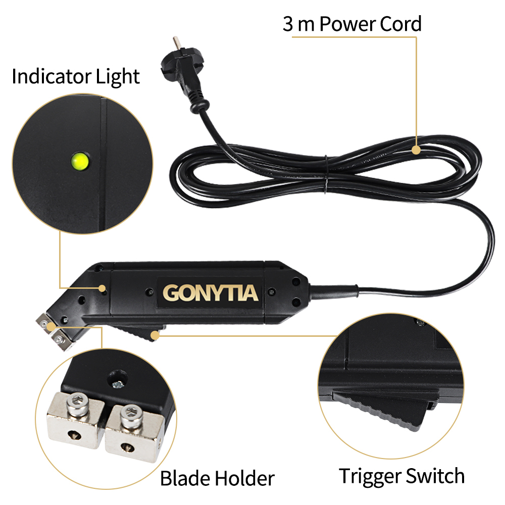 GONYTIA KD-8-3 Hot Knife Rope Cutter