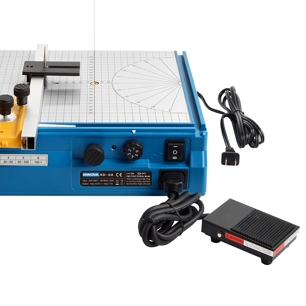 MINOVA Foot Pedal for Hot Wire Foam Cutter Table