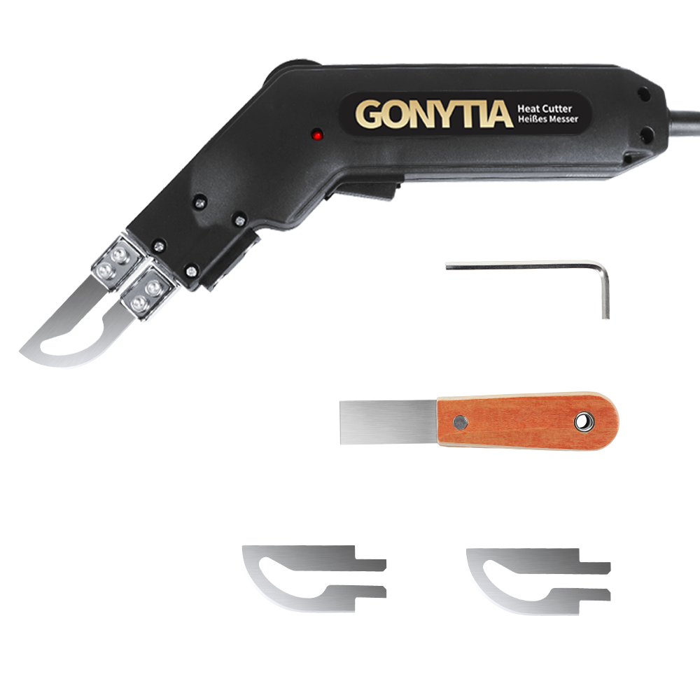 GONYTIA KD-5-0 Hot Knife Rope Cutter Fabric Cutter Electric hot Knife Heat Cutter Cutting Tool Kit (Fabric)