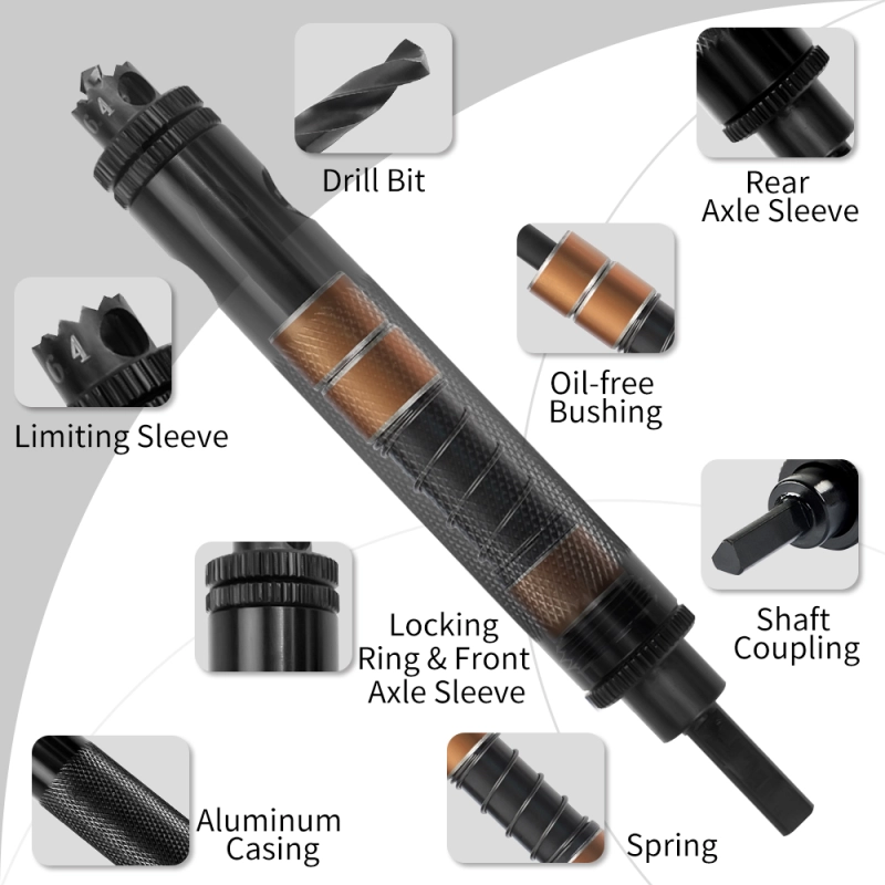 MINOVA Minova Rivet Removal Tool, Rivet Removal Drill Bit, High Cobalt Drill Bits