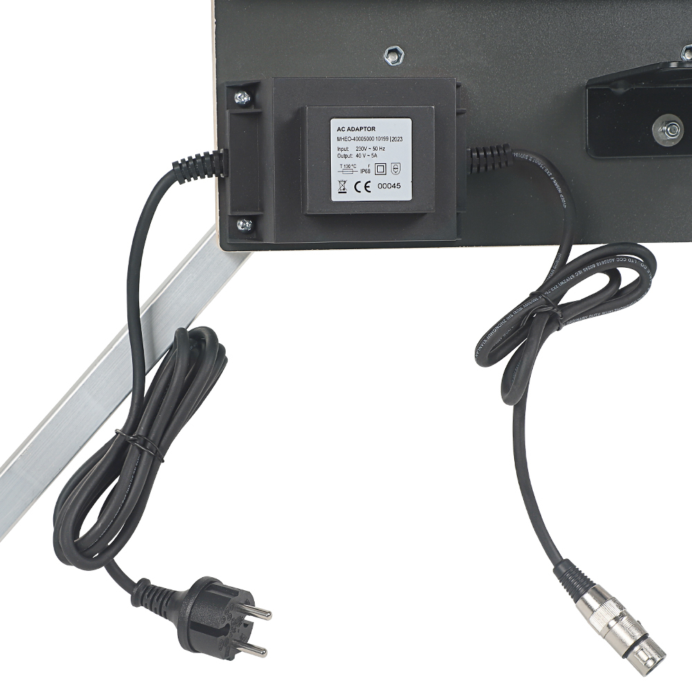 Styroporschneider 200 Watt, 1.300mm freistehend Komplettes Set inklusive 5 Schneidedrähten, 1 Gerüsthalteblech und 2 Federgriff Heißdrahtschneider (modell3)